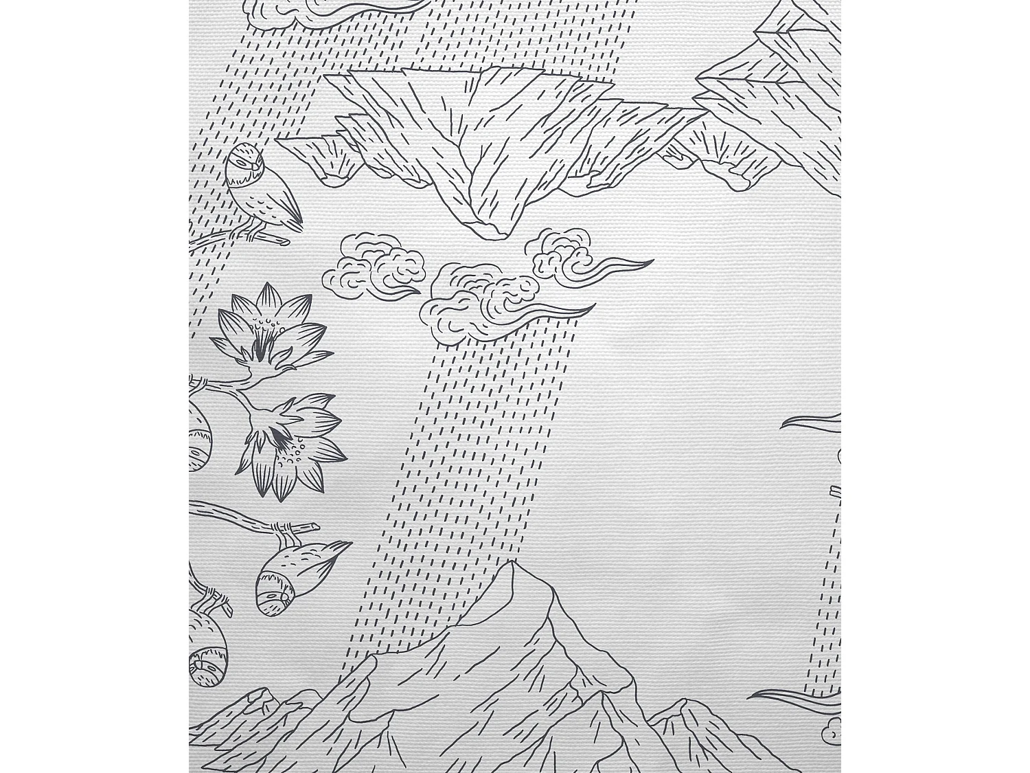 BELLECOUR LITERIE | Tête de lit déhoussable NORVEGE 180x110 cm | Coloris Blanc