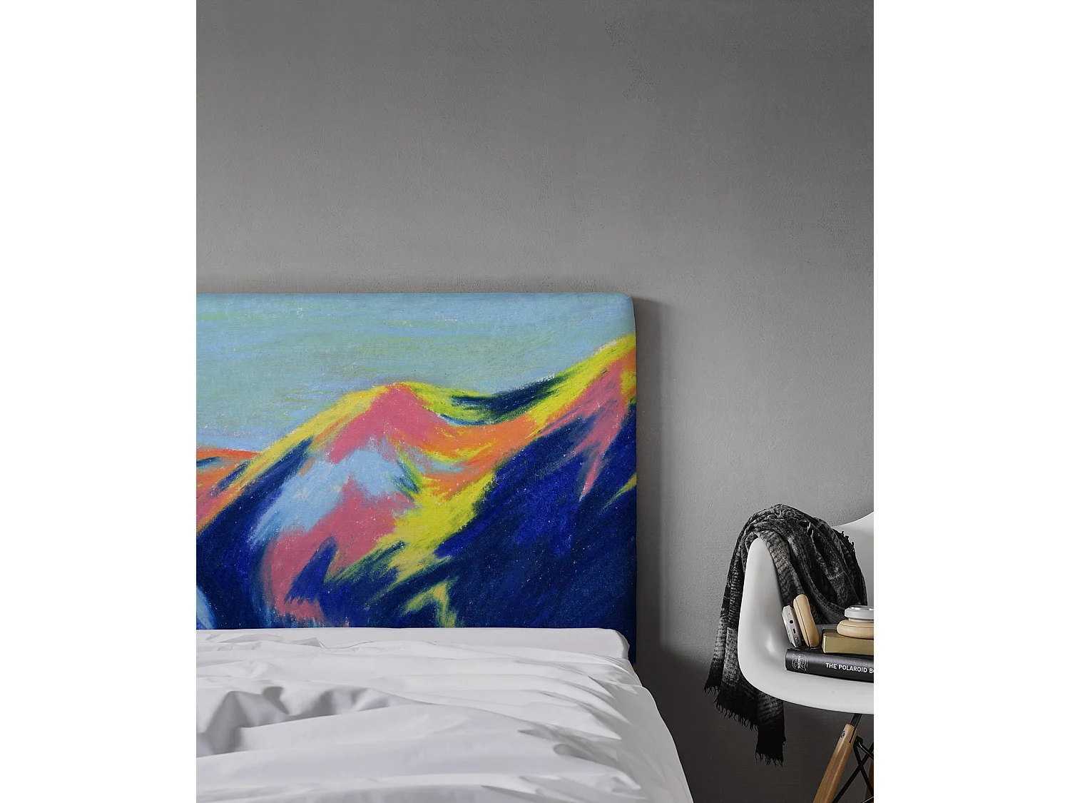 BELLECOUR LITERIE | Tête de lit déhoussable LES ADRETS 140x110 cm