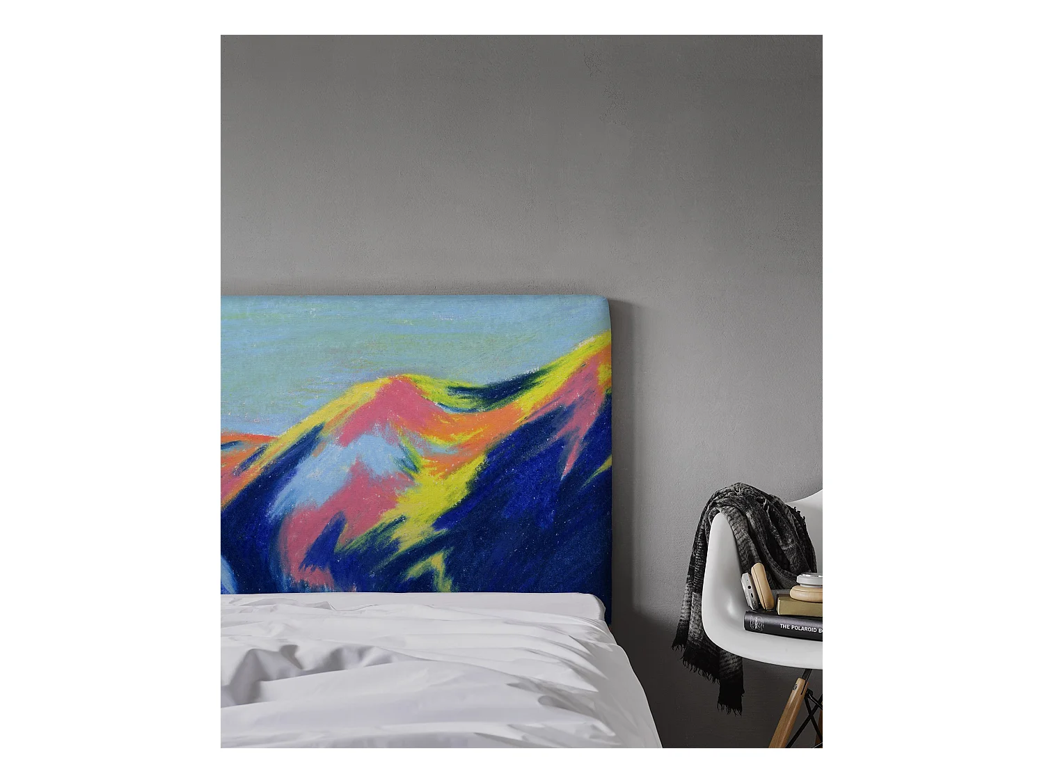 BELLECOUR LITERIE | Tête de lit déhoussable LES ADRETS 160x110 cm