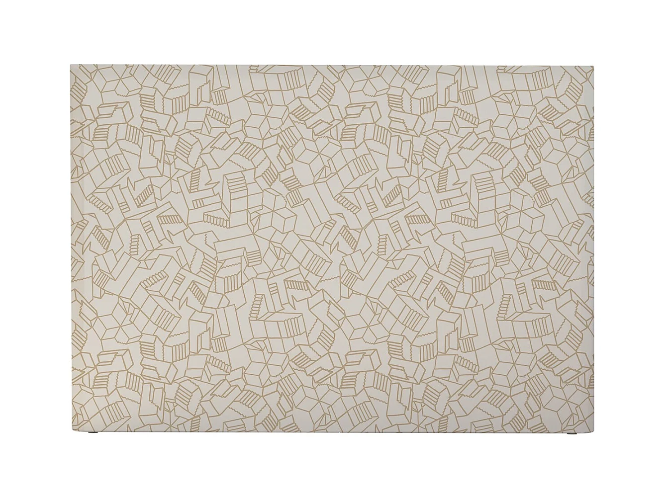 BELLECOUR LITERIE | Tête de lit déhoussable SIMONE 180x110 cm | Coloris Beige