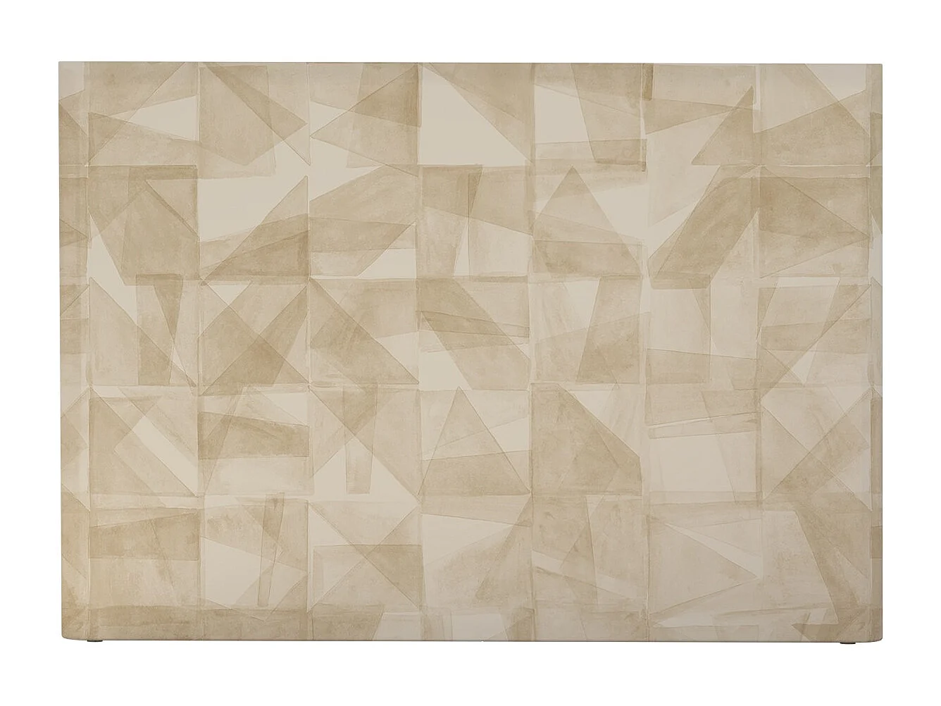 BELLECOUR LITERIE | Tête de lit déhoussable MONA 180x110 cm | Coloris Beige