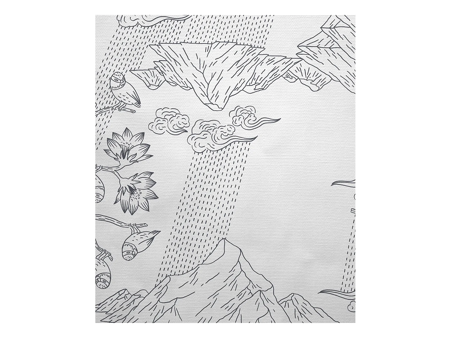 BELLECOUR LITERIE | Tête de lit déhoussable NORVEGE 160x110 cm | Coloris Blanc