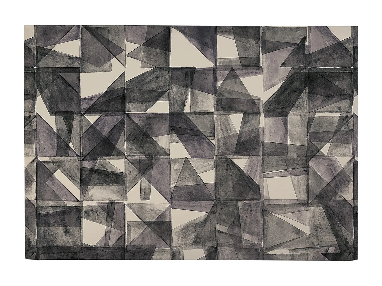 BELLECOUR LITERIE | Tête de lit déhoussable MONA 180x110 cm | Coloris Noir