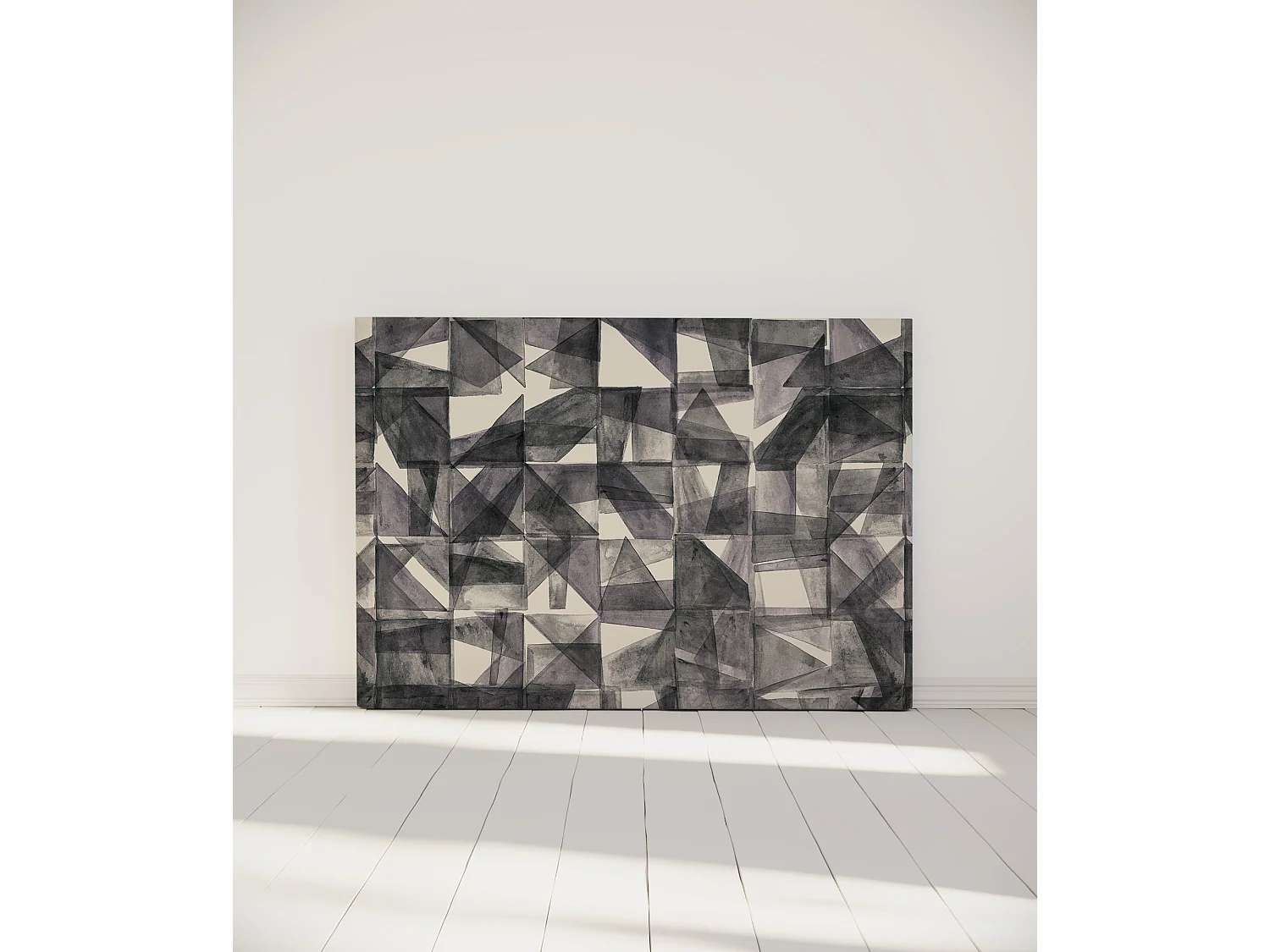 BELLECOUR LITERIE | Tête de lit déhoussable MONA 160x110 cm | Coloris Noir