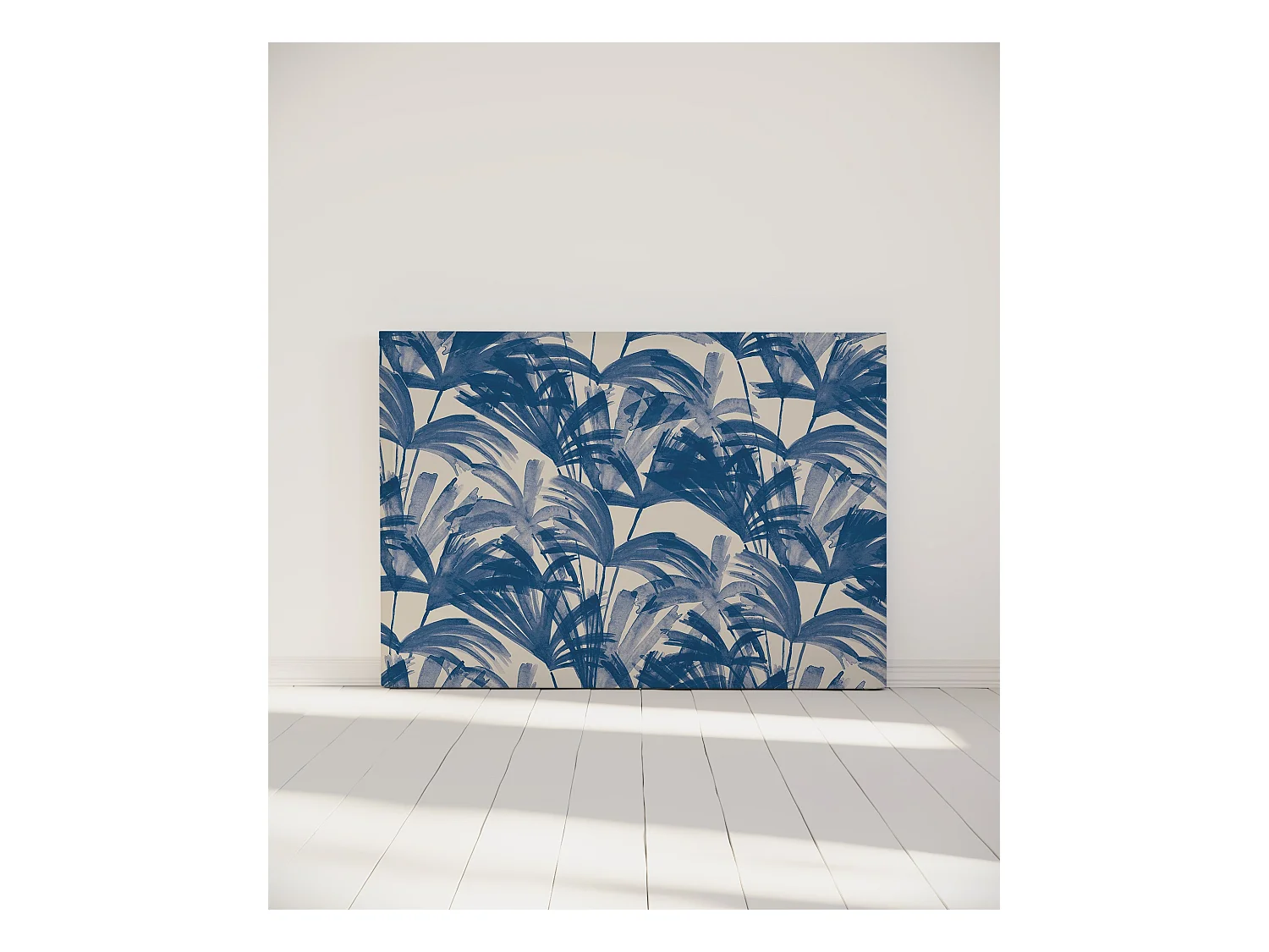 BELLECOUR LITERIE | Tête de lit déhoussable ANNI 160x110 cm | Coloris Bleu