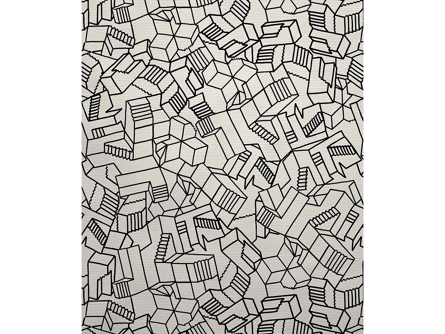 BELLECOUR LITERIE | Tête de lit déhoussable SIMONE 140x110 cm | Coloris Blanc