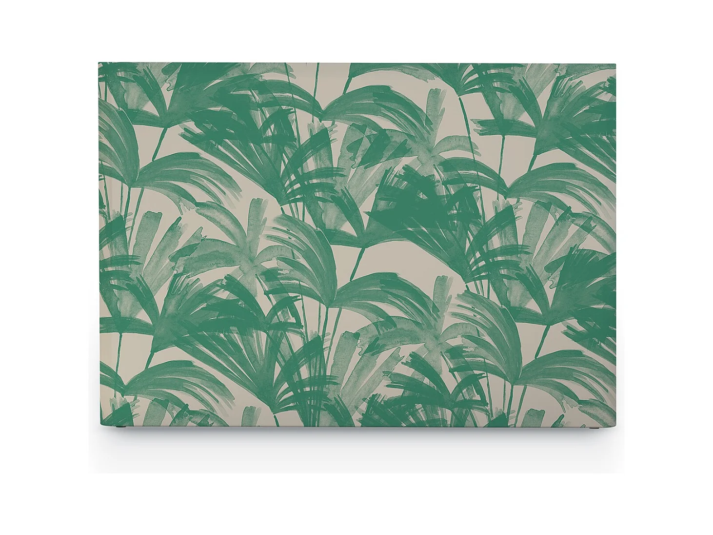 BELLECOUR LITERIE | Tête de lit déhoussable ANNI 160x110 cm | Coloris Vert