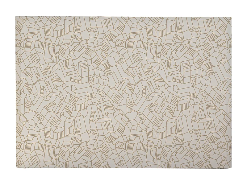 BELLECOUR LITERIE | Tête de lit déhoussable SIMONE 160x110 cm | Coloris Beige