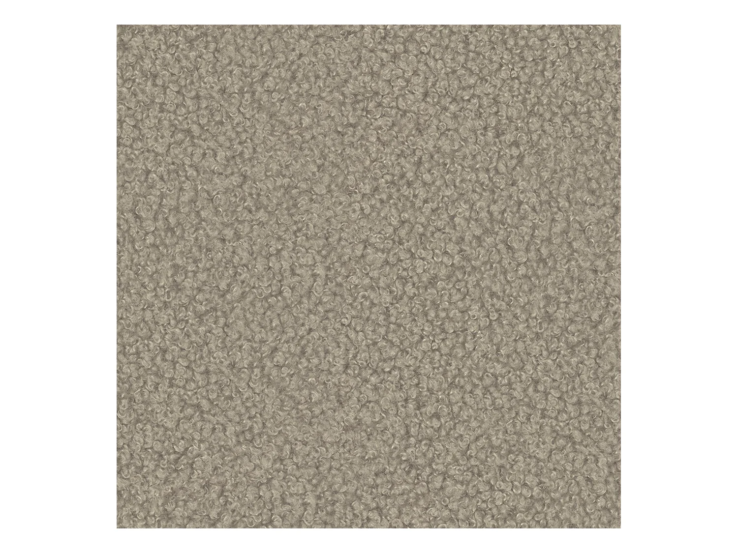 Canapé d'angle Cloud avec fonction couchage et coffre de rangement, couleur : marron clair, tissu bouclé, pouf universel