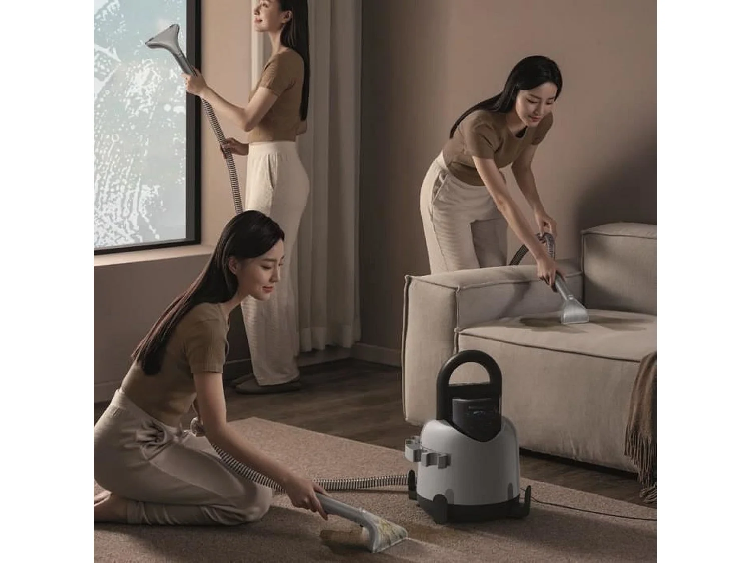 InjektorExtraktionsreiniger 850 W – 1,4 l – 5 m