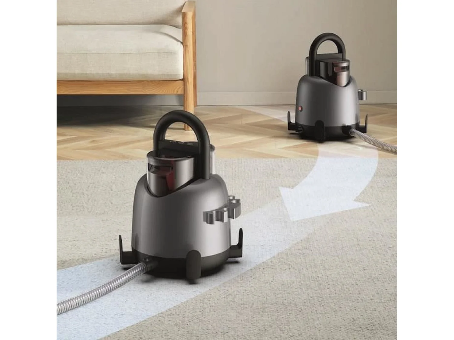 InjektorExtraktionsreiniger 850 W – 1,4 l – 5 m