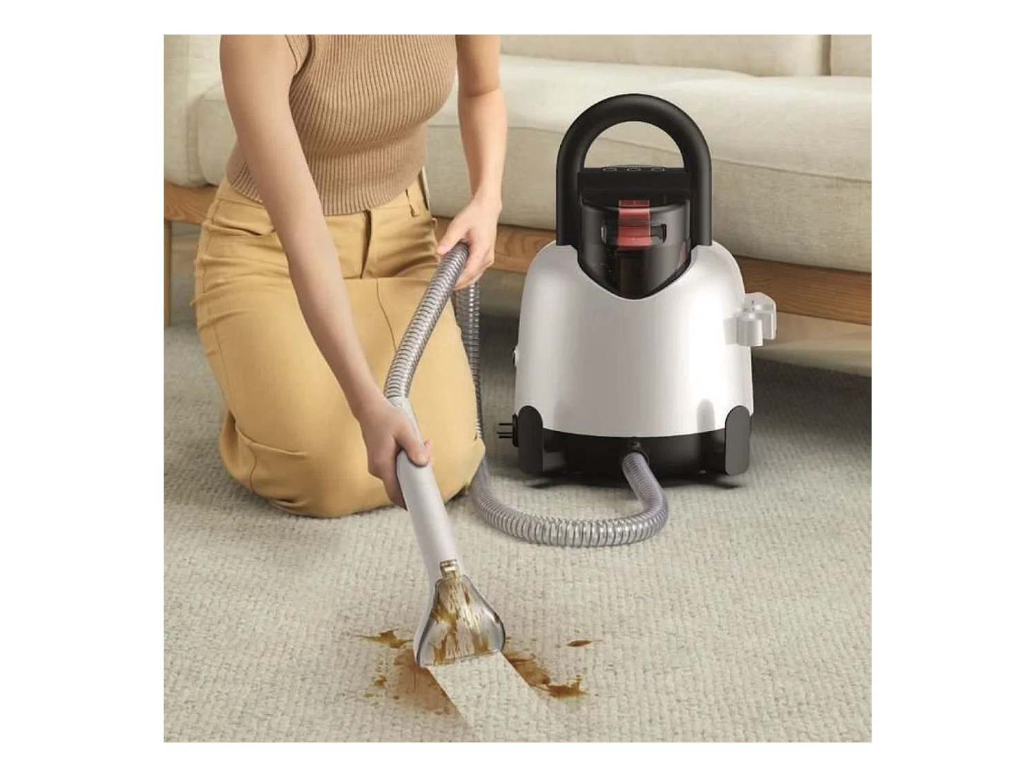 Nettoyeur injecteur extracteur - 850W - 1.4L - 5m