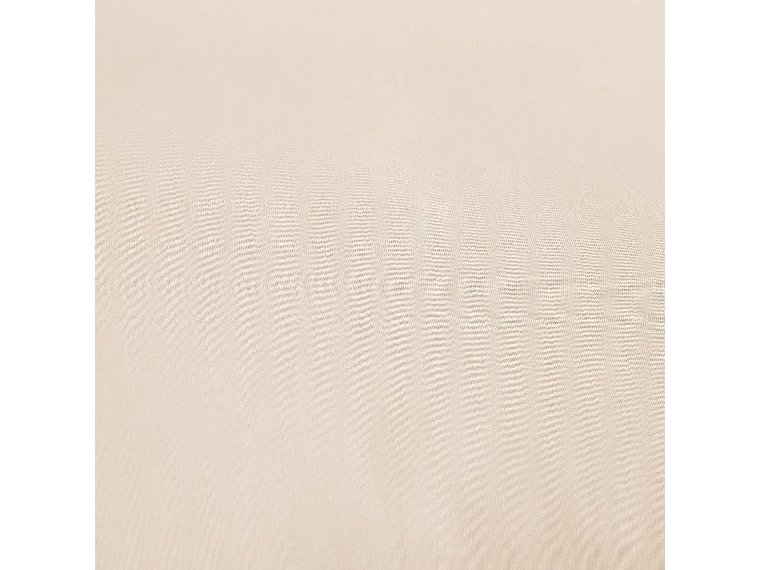 Housse de couette en percale de coton - 260 x 240 cm - Ivoire