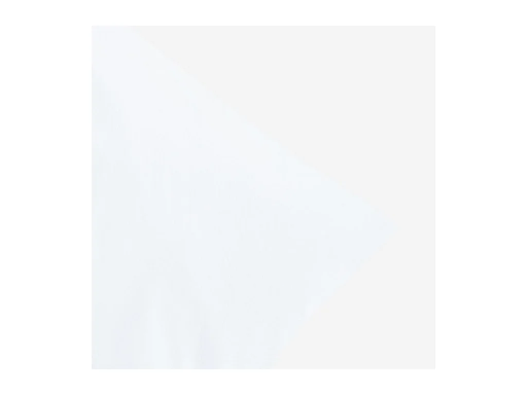 Habitat - Housse de couette en percale de coton - 240 x 220 cm - Blanc - Amance