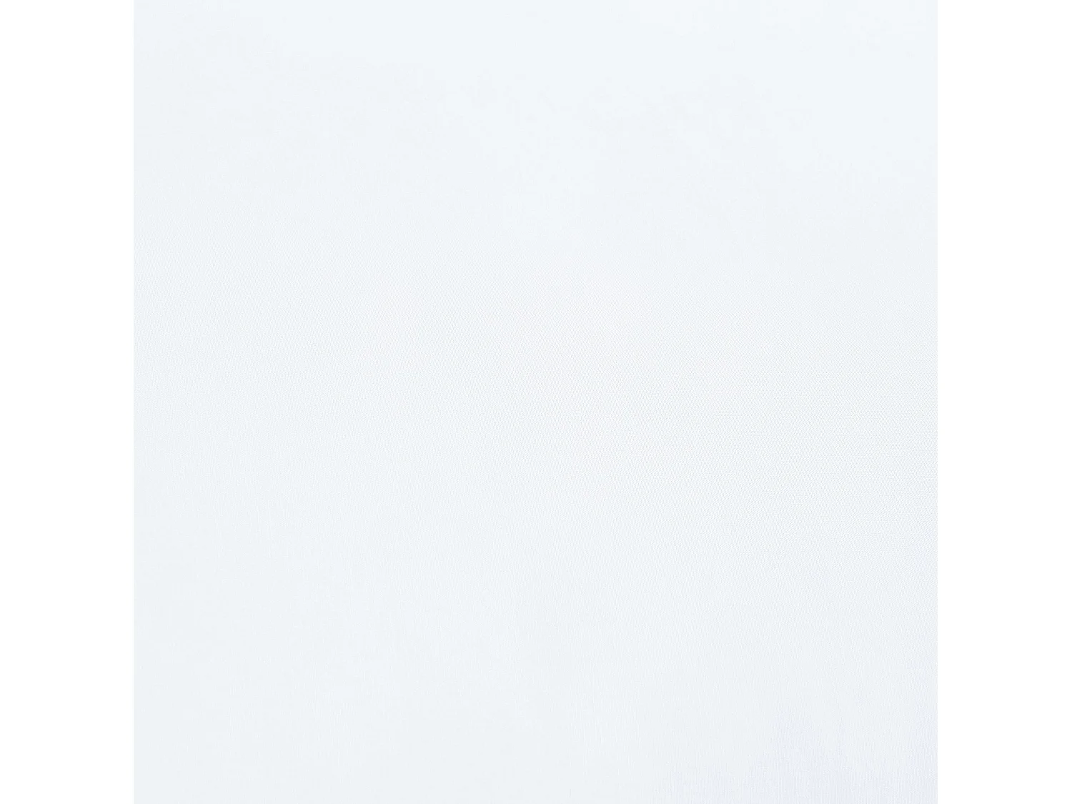 Housse de couette en percale de coton - 240 x 220 cm - Blanc
