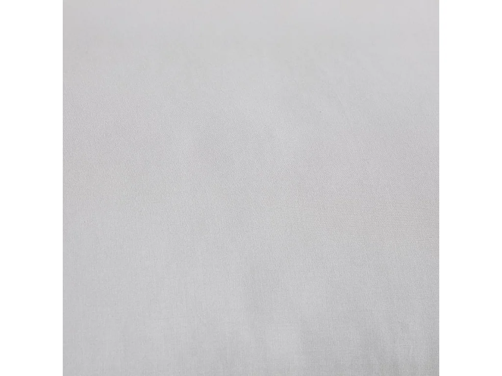 Habitat - Housse de couette en percale de coton - 240 x 220 cm - Gris perle - Amance