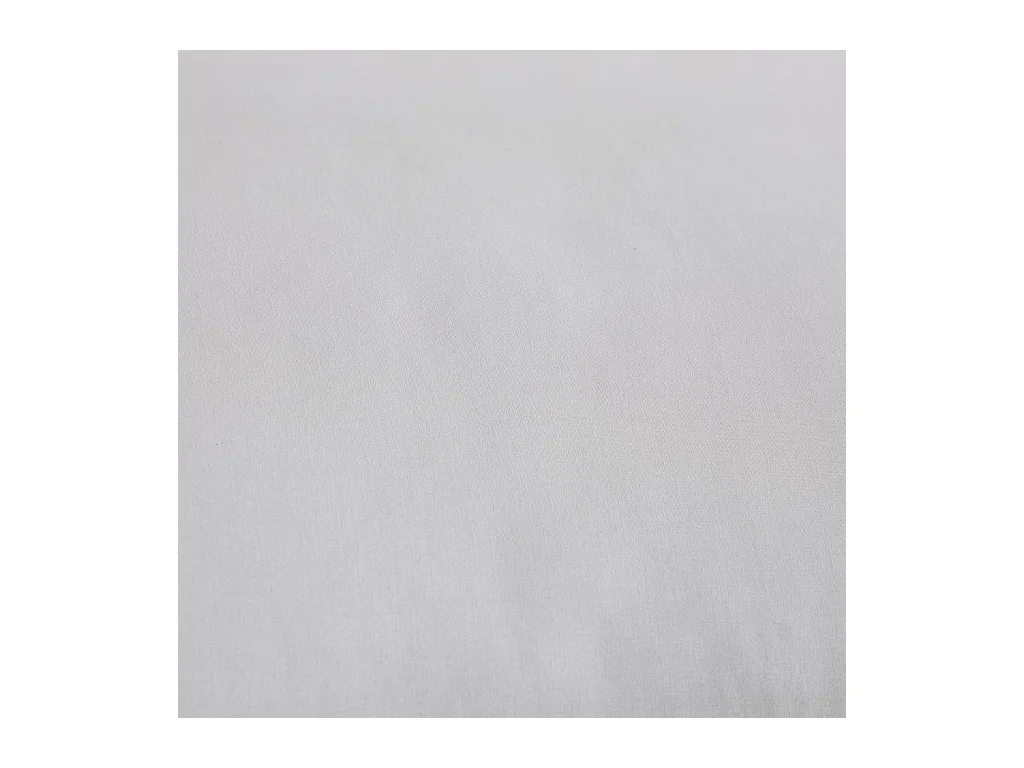Habitat - Housse de couette en percale de coton - 260 x 240 cm - Gris perle - Amance