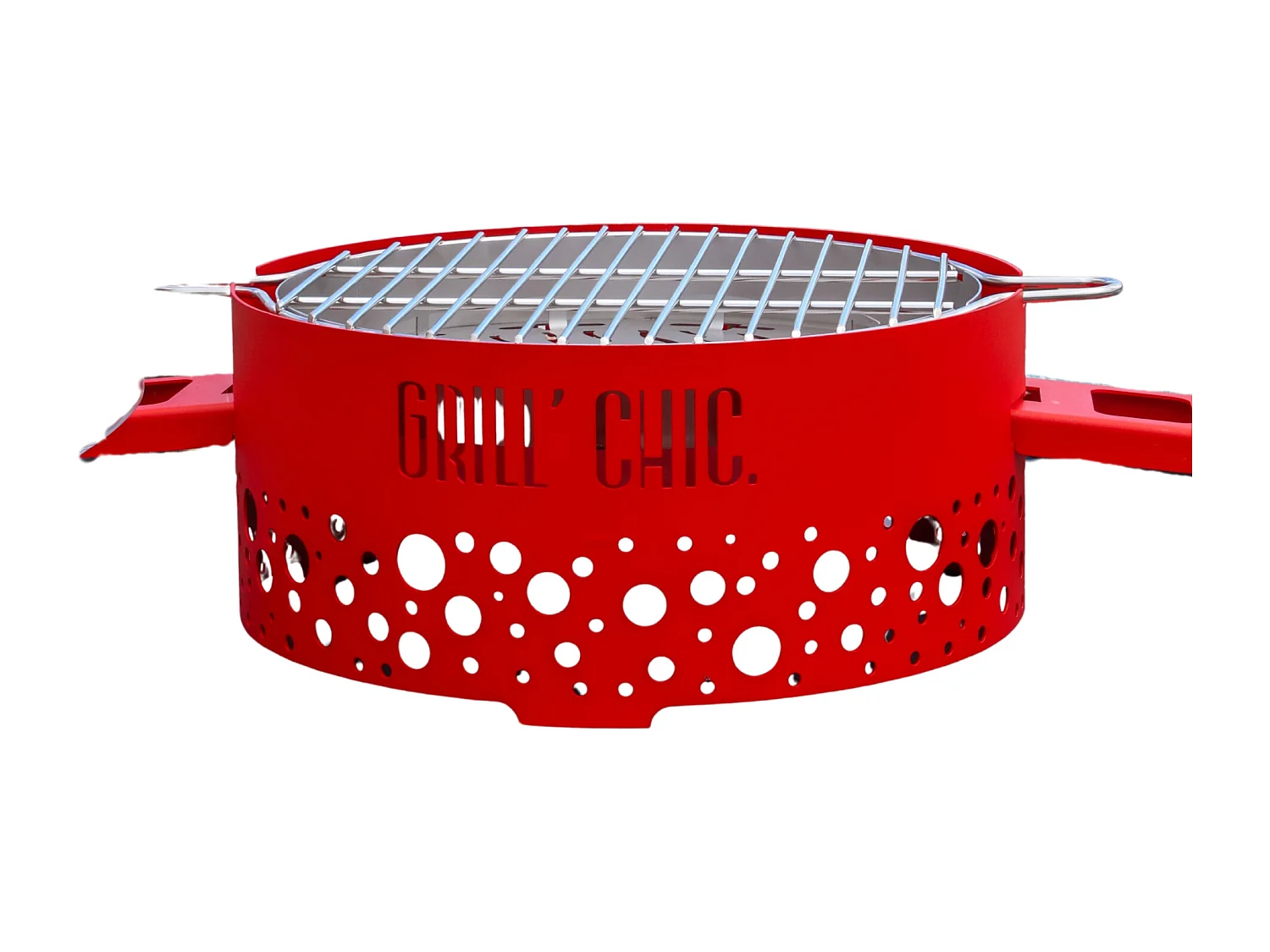 Barbecue Ptit Grill Acier Rouge