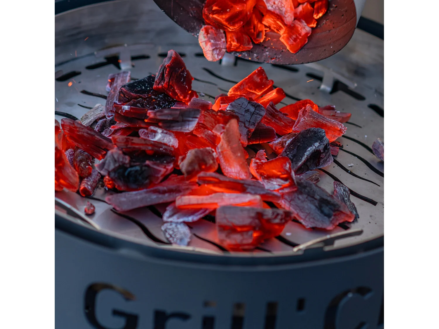 Barbecue Ptit Grill Acier Rouge