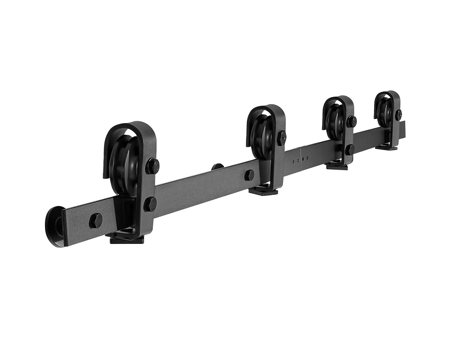 Kit Quincaillerie de Porte Grange Coulissante Pliante SucceBuy 1320,8mm Rail Simple