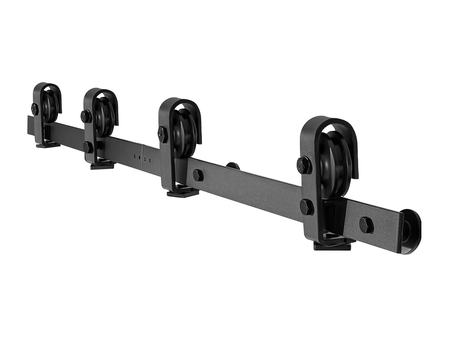 Kit Quincaillerie de Porte Grange Coulissante Pliante SucceBuy 1320,8mm Rail Simple