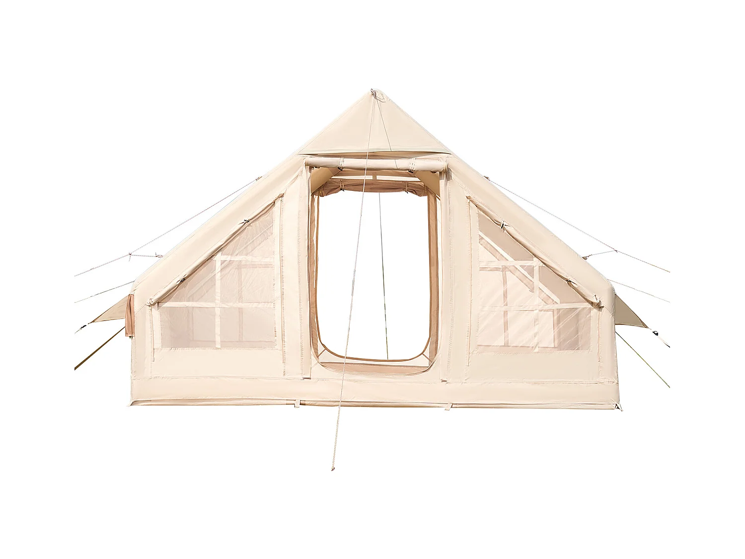 Tente de Camping Gonflable Glamping SucceBuy pour 3 à 5 Personnes avec Pompe à Main