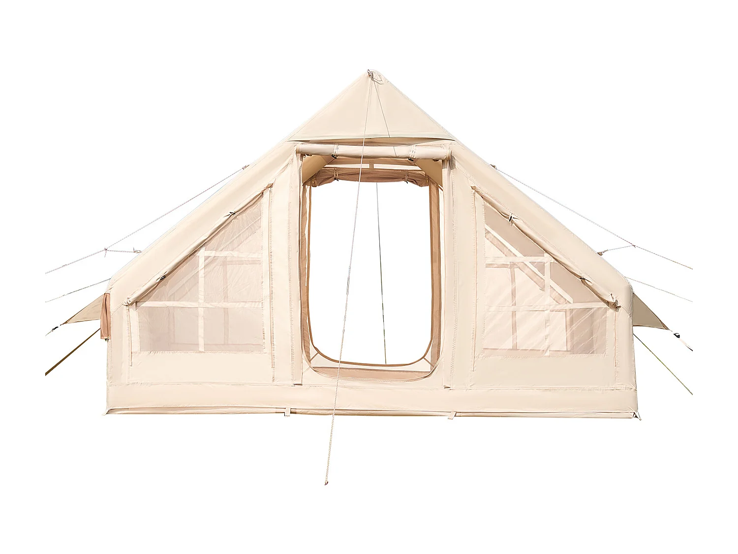 Tente de Camping Gonflable Glamping SucceBuy pour 3 à 5 Personnes avec Pompe à Main