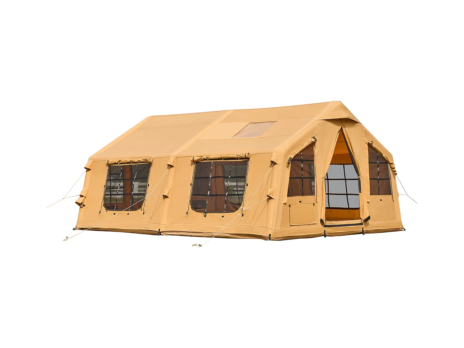 Tonnelle de Jardin / Tente de Camping Gonflable Glamping SucceBuy pour 8 à 12 Personnes avec Pompe
