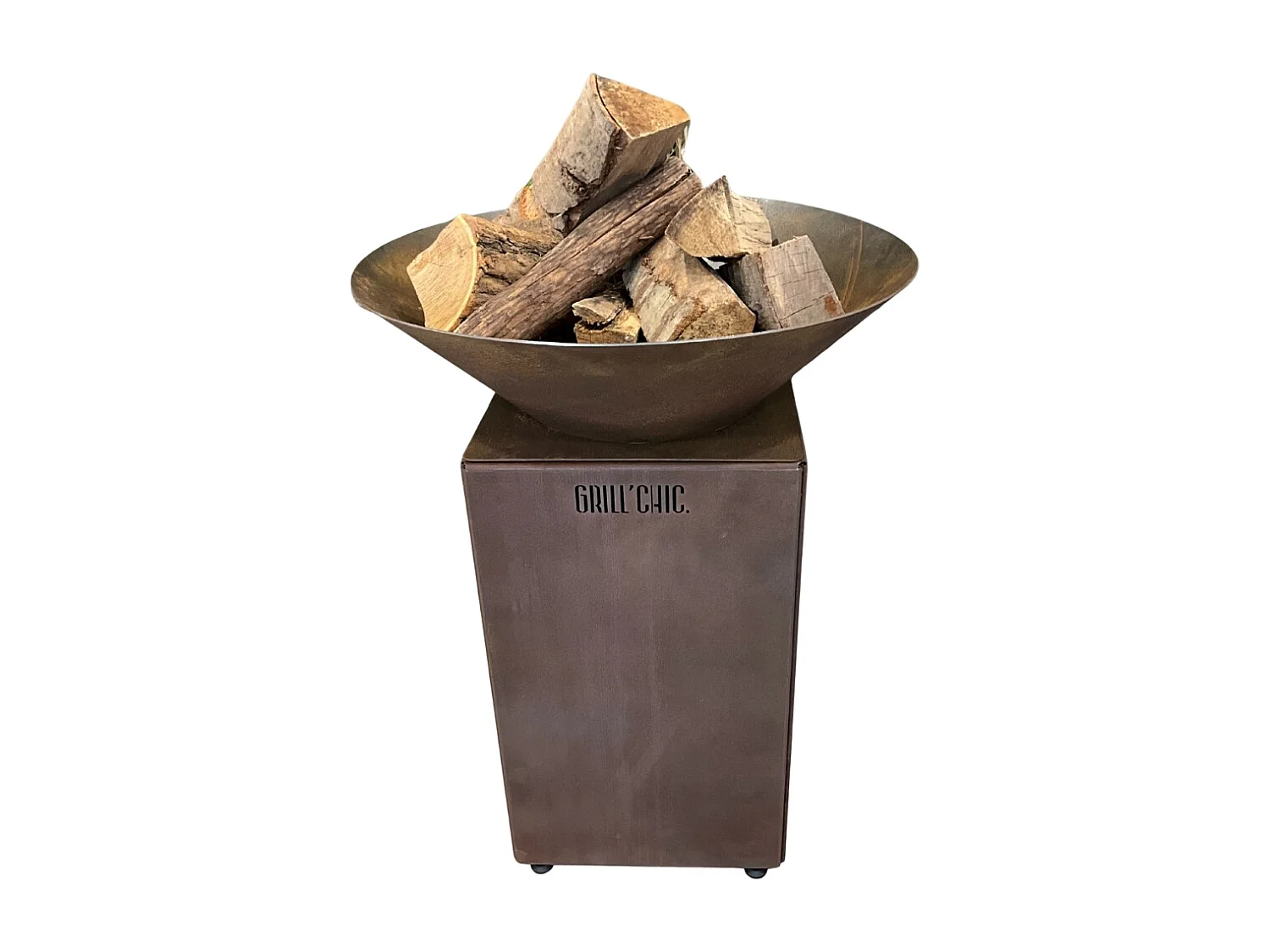 Bol A Feu Auvergnat Corten Normal Rond 62 Simple Cuve