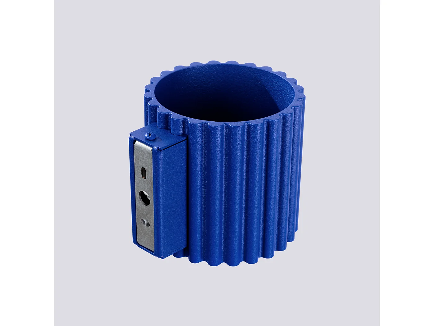 Applique Aura Minimaliste En Aluminium - 1 Sources Lumineuses - L.10 X H.10 Cm - Outremer