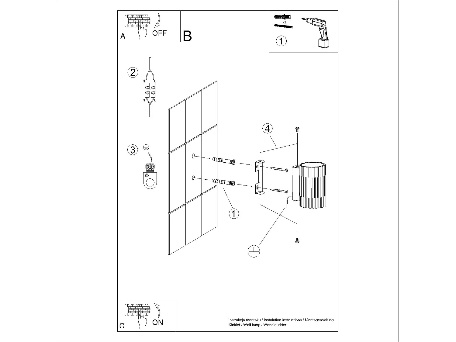 Applique Karbon Minimaliste En Aluminium - 1 Sources Lumineuses - L.6,5 X H.10 Cm - Taupe