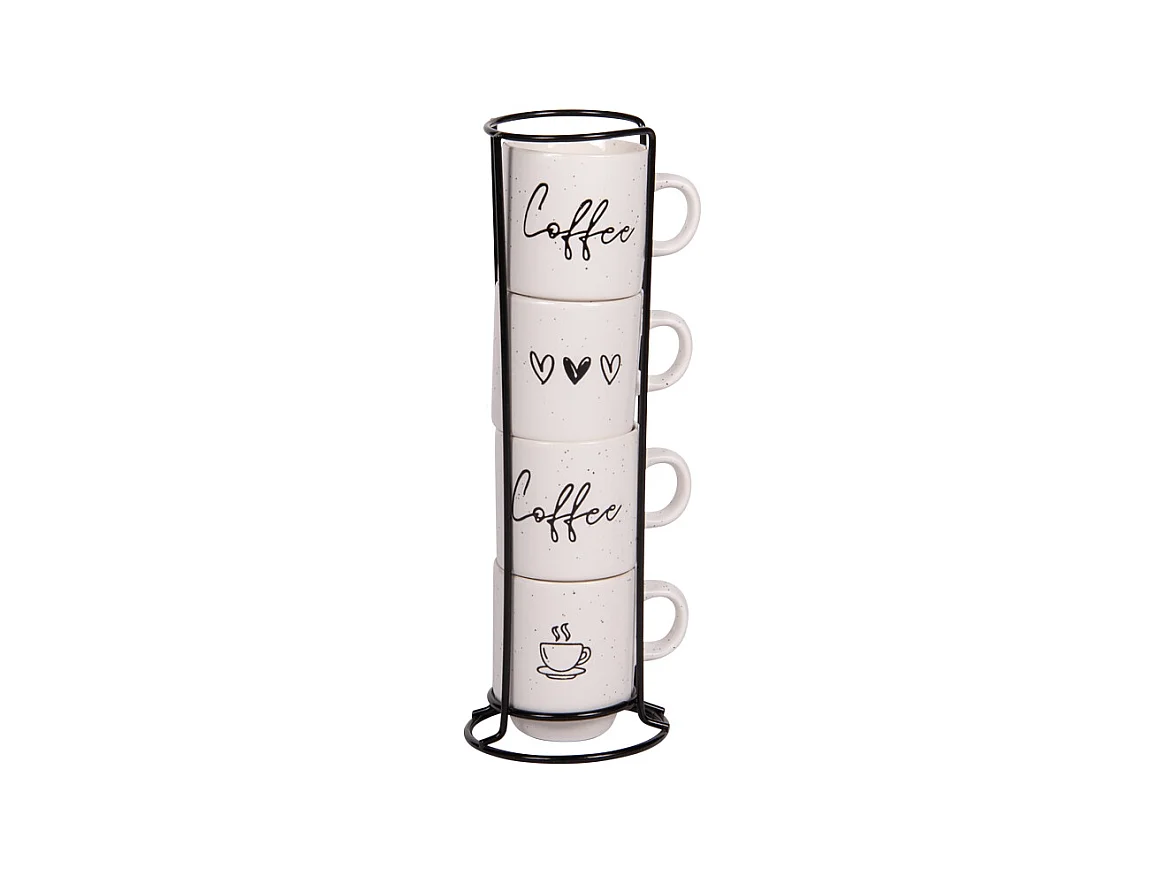 Tour de 4 tasses Sweet coffee 12 cl