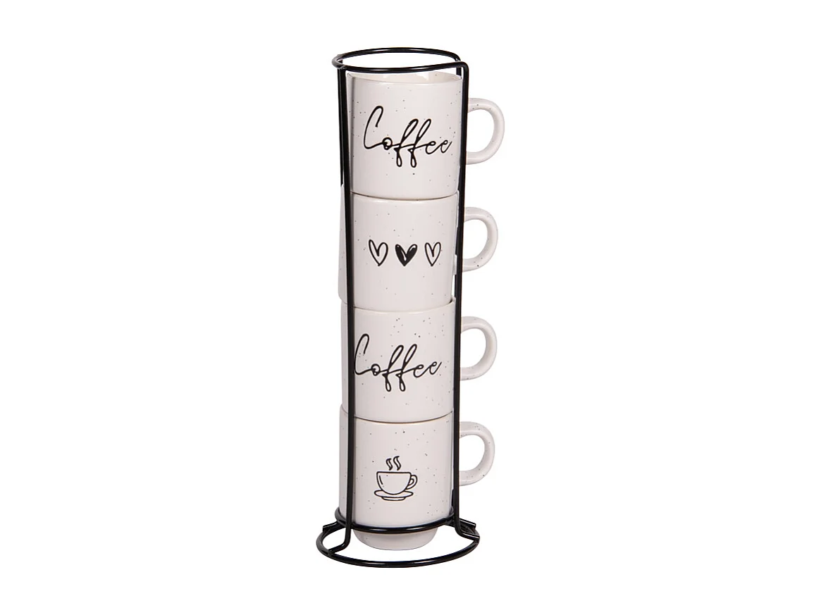 Tour de 4 tasses Sweet coffee 12 cl