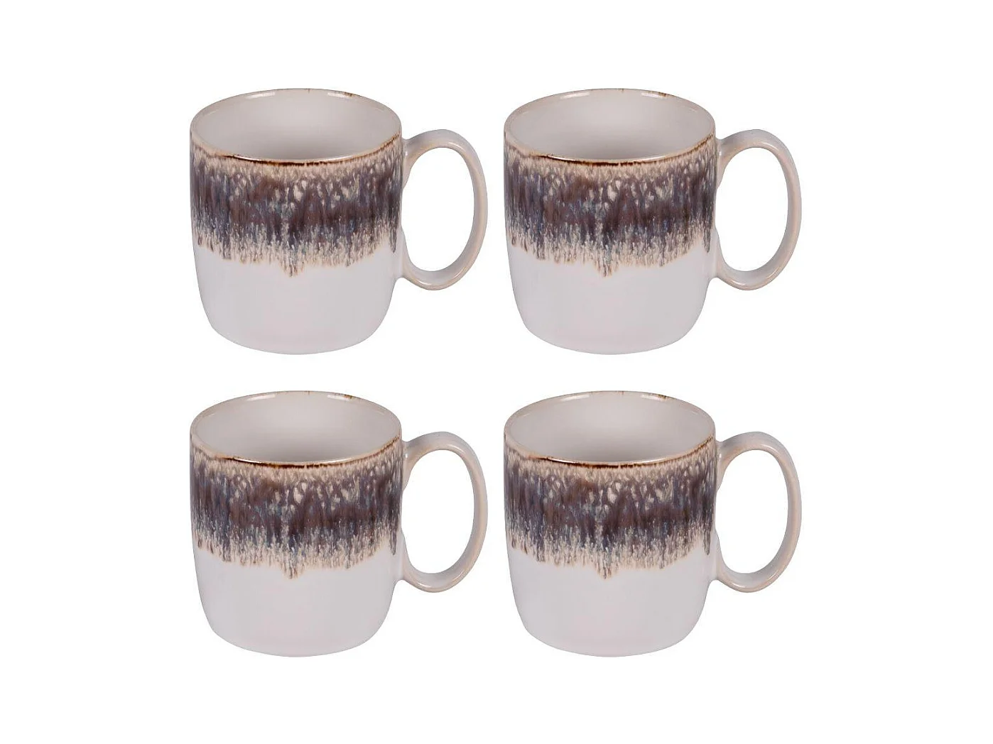 Mug marron Bardenas 38 cl (lot de 4)