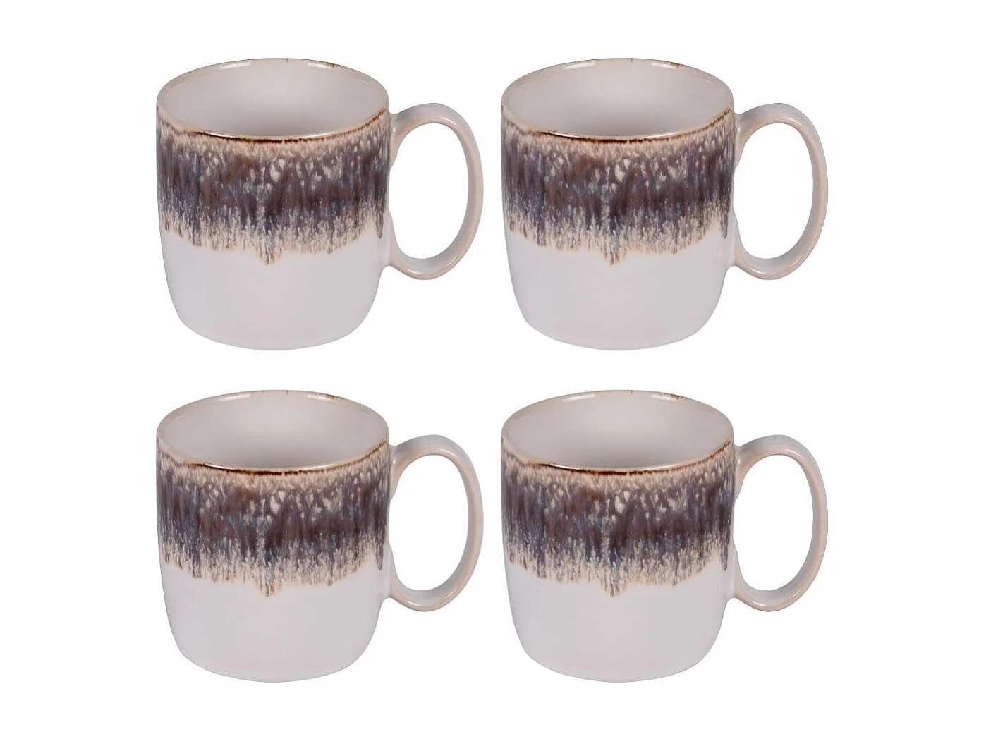 Mug marron Bardenas 38 cl (lot de 4)