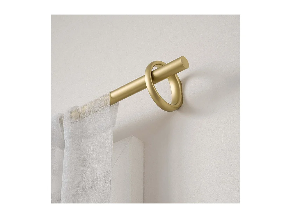 Tringle à rideaux en acier Rod Lot de 5