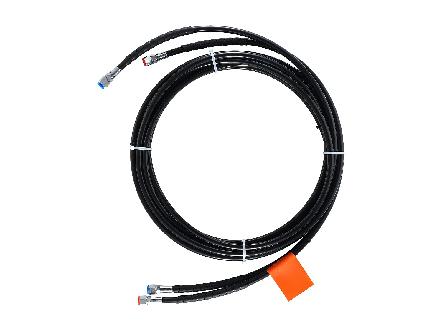 Kit de Tuyau de Direction Hydraulique SucceBuy de 610cm pour Bateau à Direction Hors-bord, TPEE, Compatibles avec le Système de Direction Hors-bord Marin