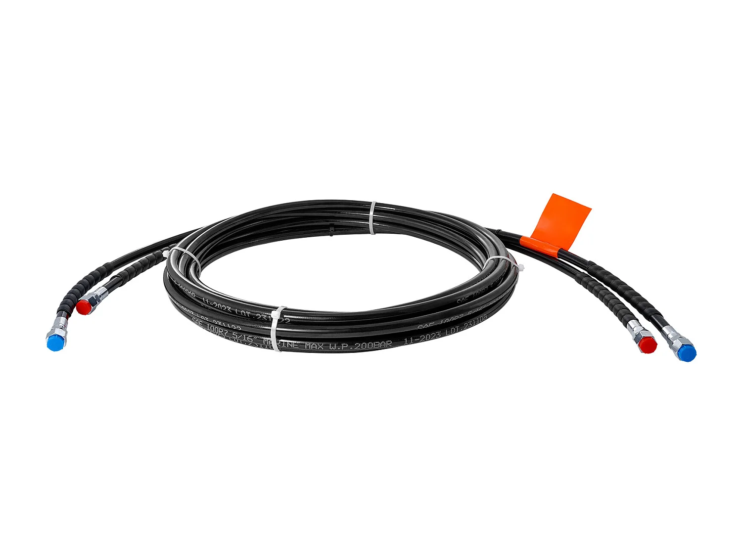 Kit de Tuyau de Direction Hydraulique SucceBuy de 610cm pour Bateau à Direction Hors-bord, TPEE, Compatibles avec le Système de Direction Hors-bord Marin