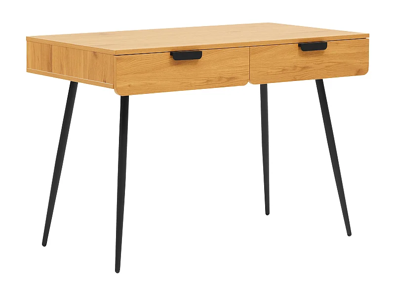 Bureau en bois 2 tiroirs LOUIS - HAPPY GARDEN
