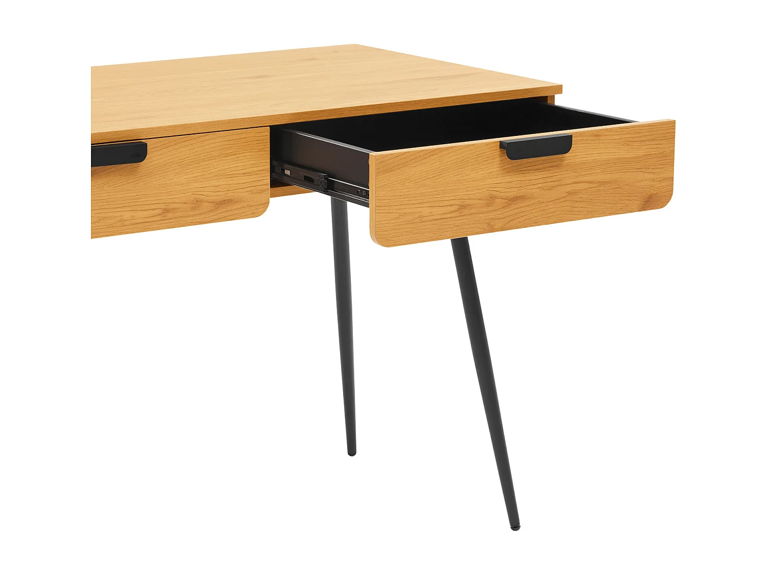 Bureau en bois 2 tiroirs LOUIS - HAPPY GARDEN