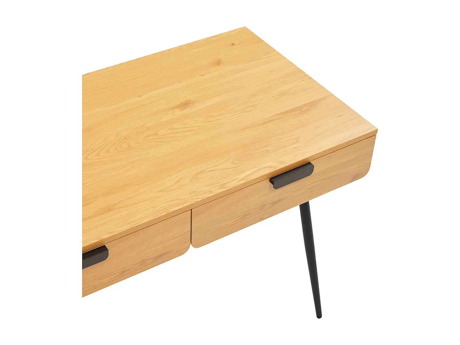 Bureau en bois 2 tiroirs LOUIS - HAPPY GARDEN