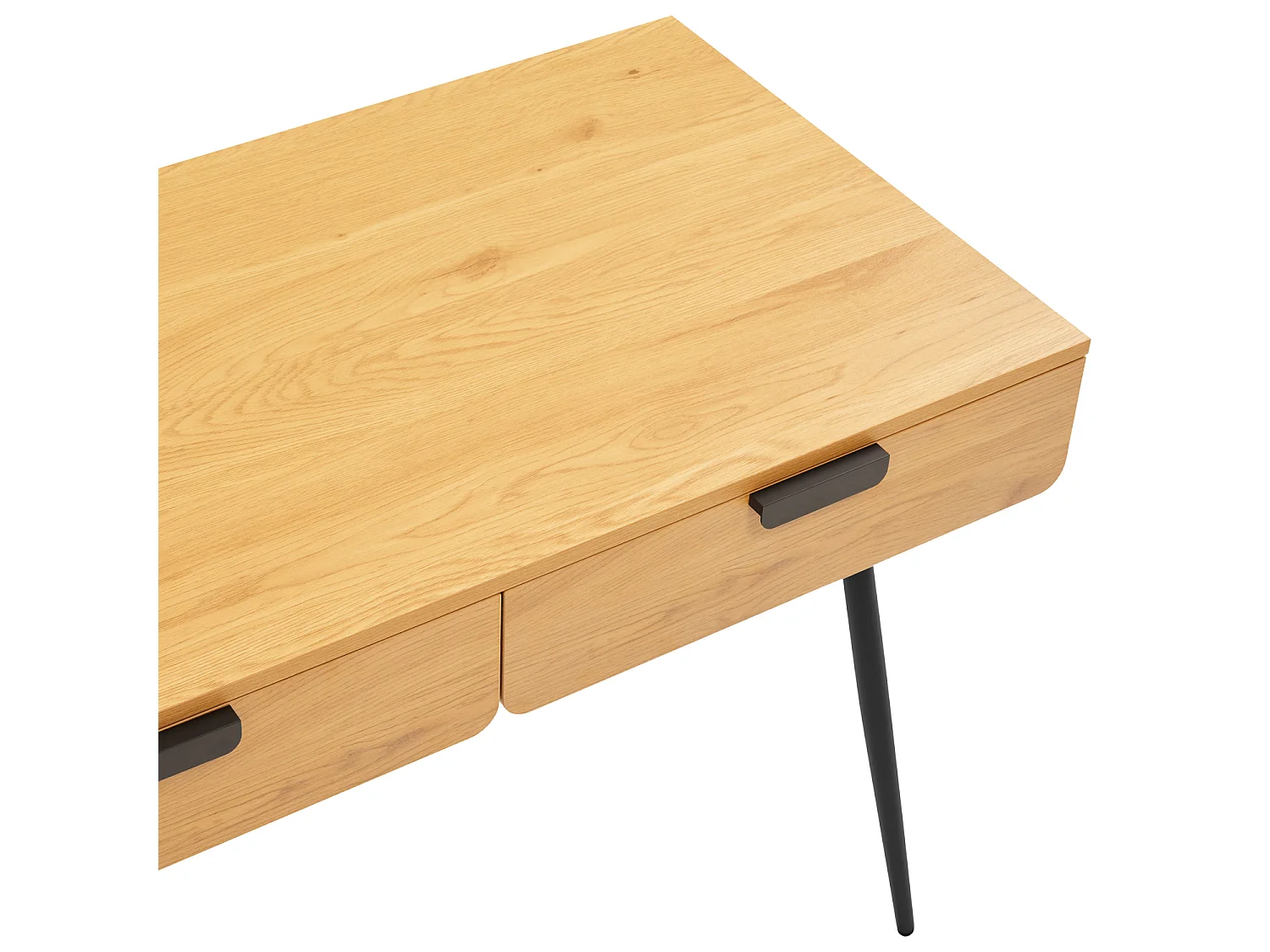 Bureau en bois 2 tiroirs LOUIS - HAPPY GARDEN