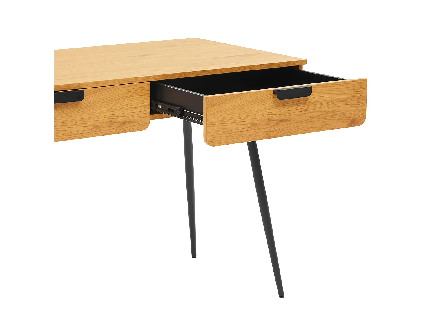 Bureau en bois 2 tiroirs LOUIS - HAPPY GARDEN