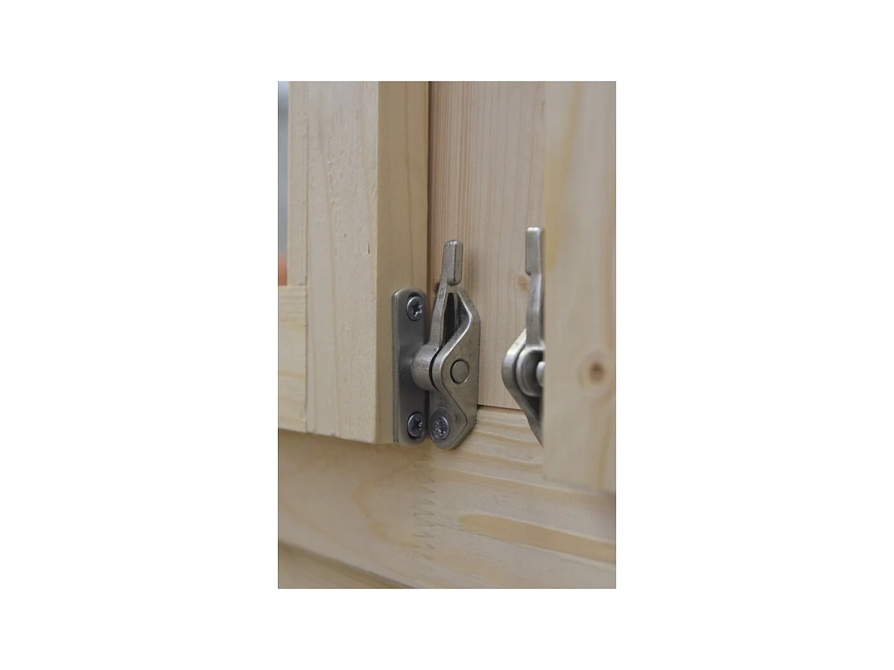 Abri de jardin en bois - 30m2 - 6x5m - Ep. 40mm - Couleur: naturel - DOM748 - ALTANKA