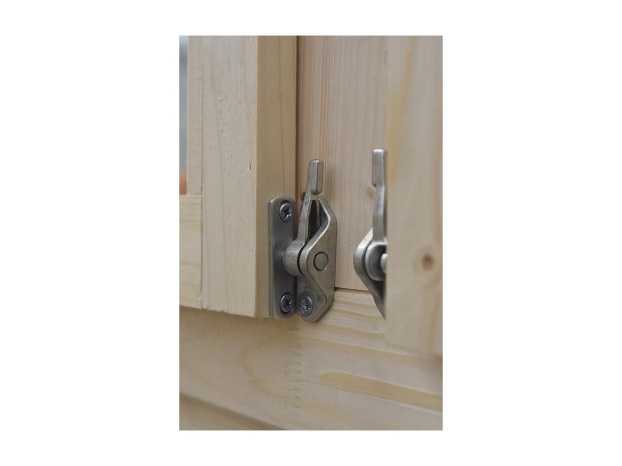 Abri de jardin en bois - 30m2 - 6x5m - Ep. 40mm - Couleur: naturel - DOM748 - ALTANKA