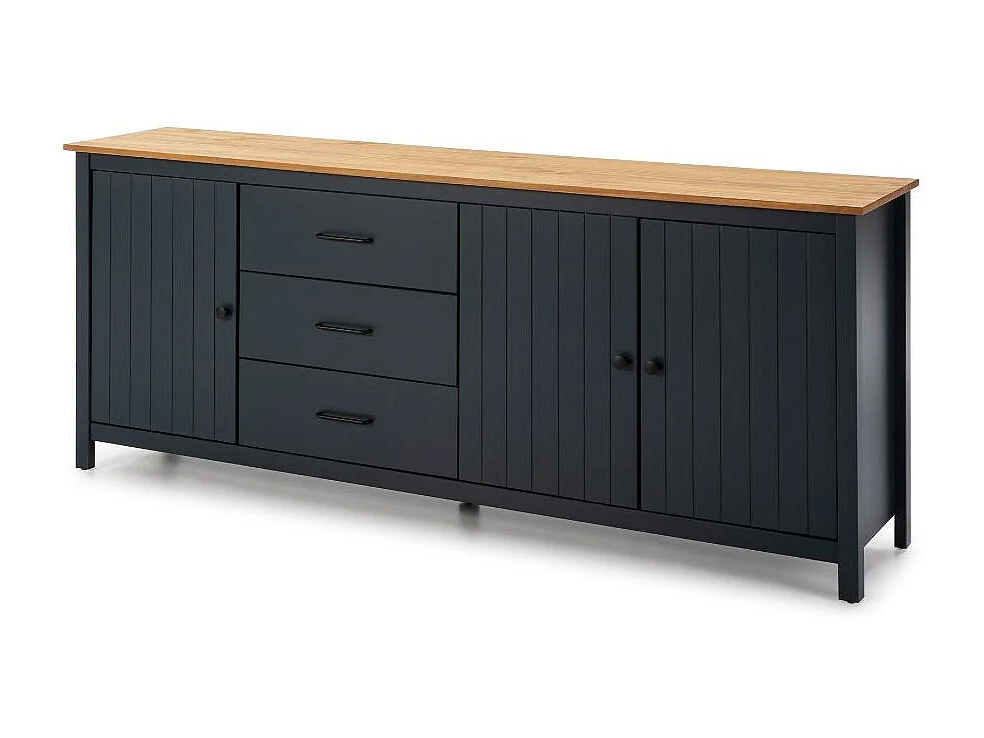 Dressoir Miranda - 190x40x80cm - Blauw
