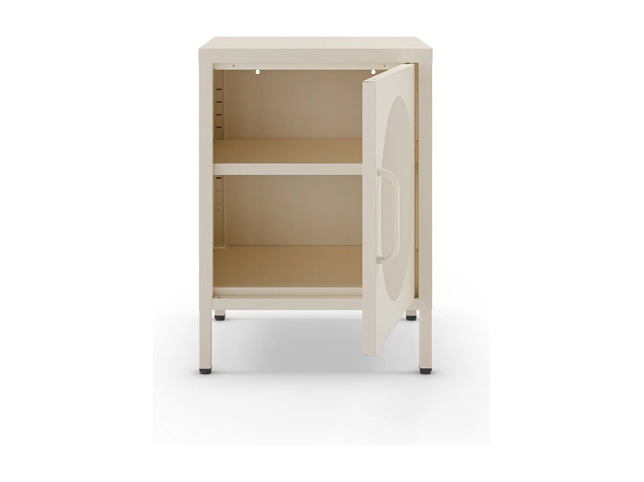 Nachtkastje Diora - 40x35x60cm - Beige