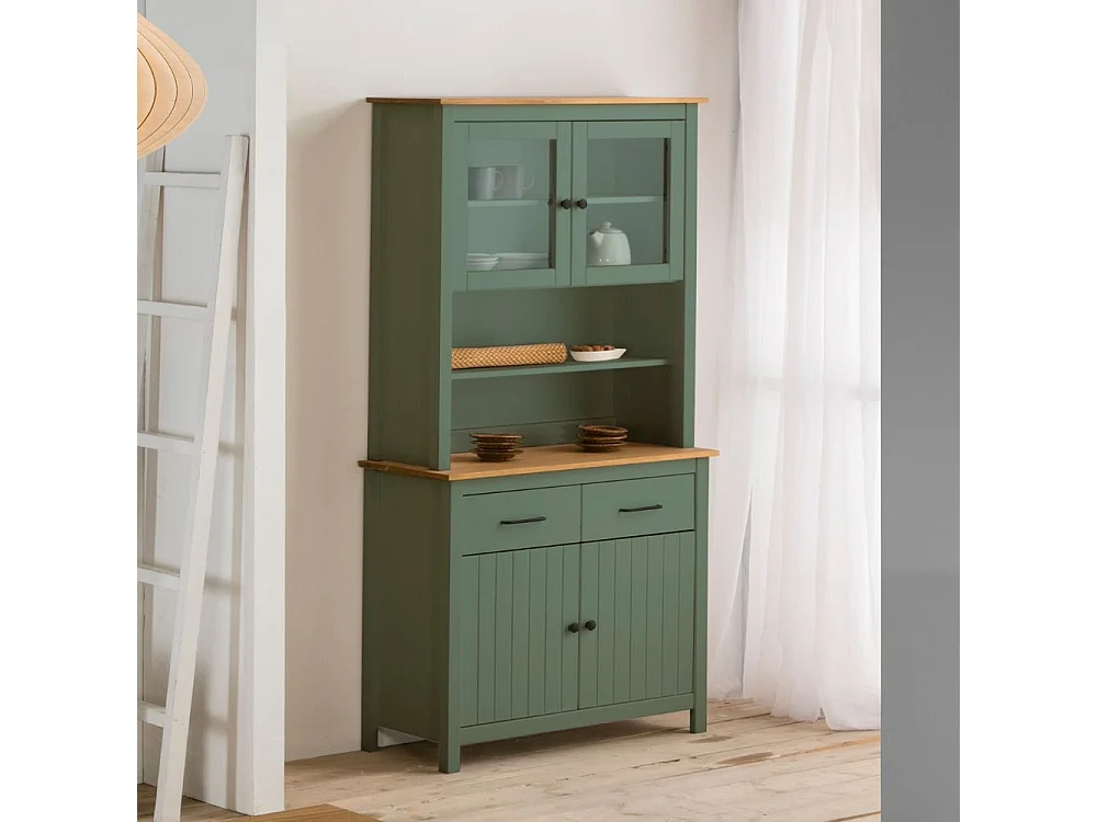 Kast Miranda - 90x40x180cm - Groen