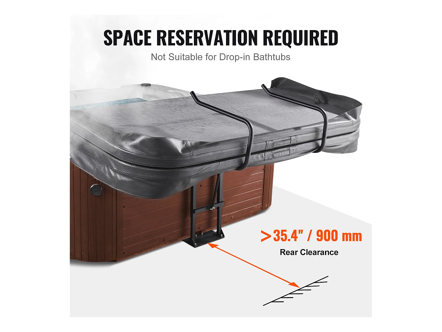 Spa-Dekselheffer SucceBuy, Hydraulisch, Ideaal voor Veel Spa's