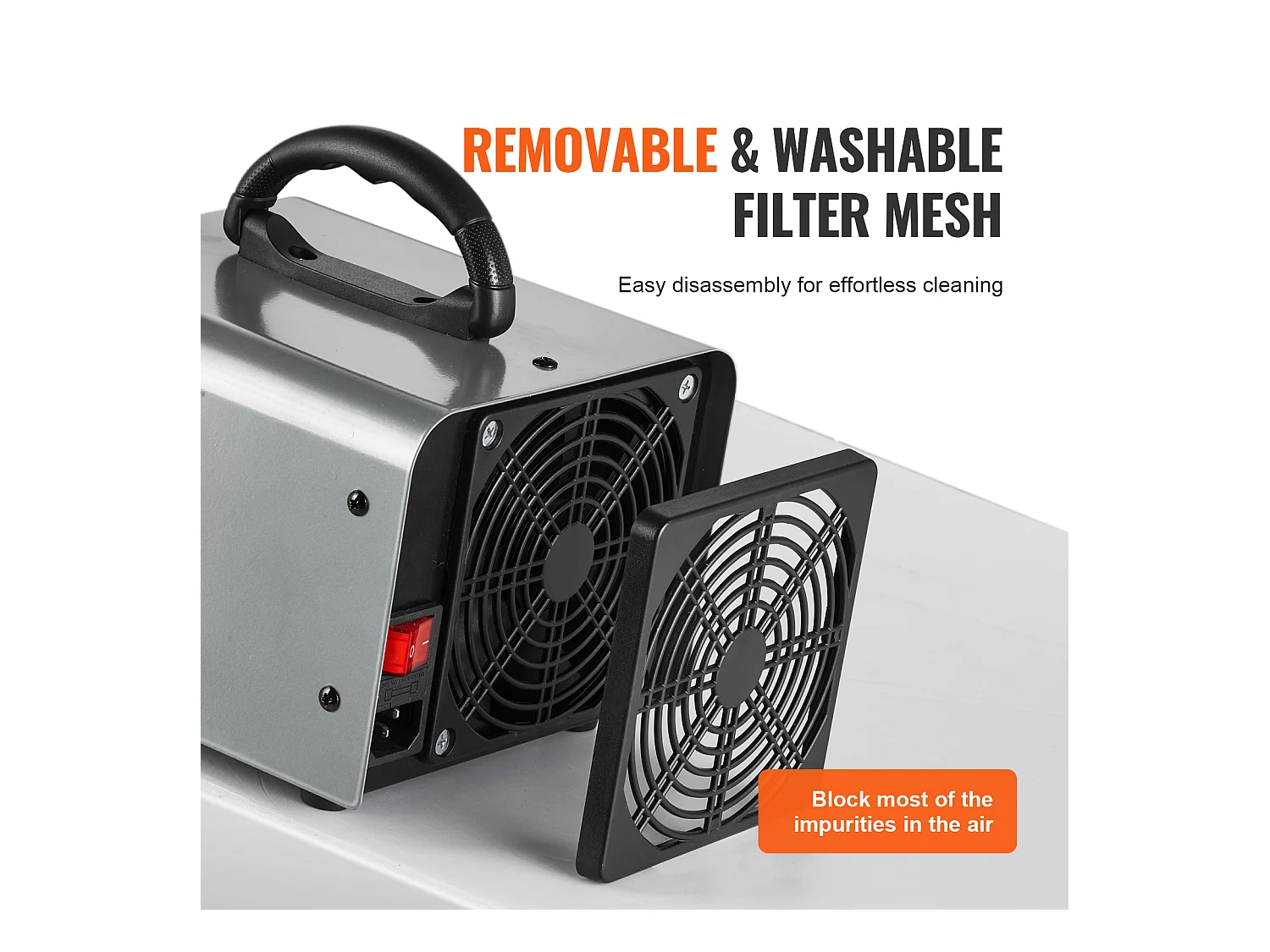 Générateur D'ozone SucceBuy, 36000 mg/h Machine à Ozone avec Minuterie de 0 à 120 Minutes